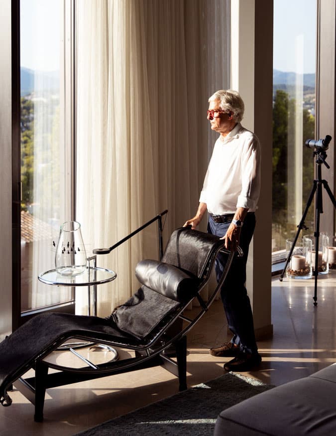 Lothar Niederberghaus, Gründer von pni baleares, in einer exklusiven Villa auf Mallorca