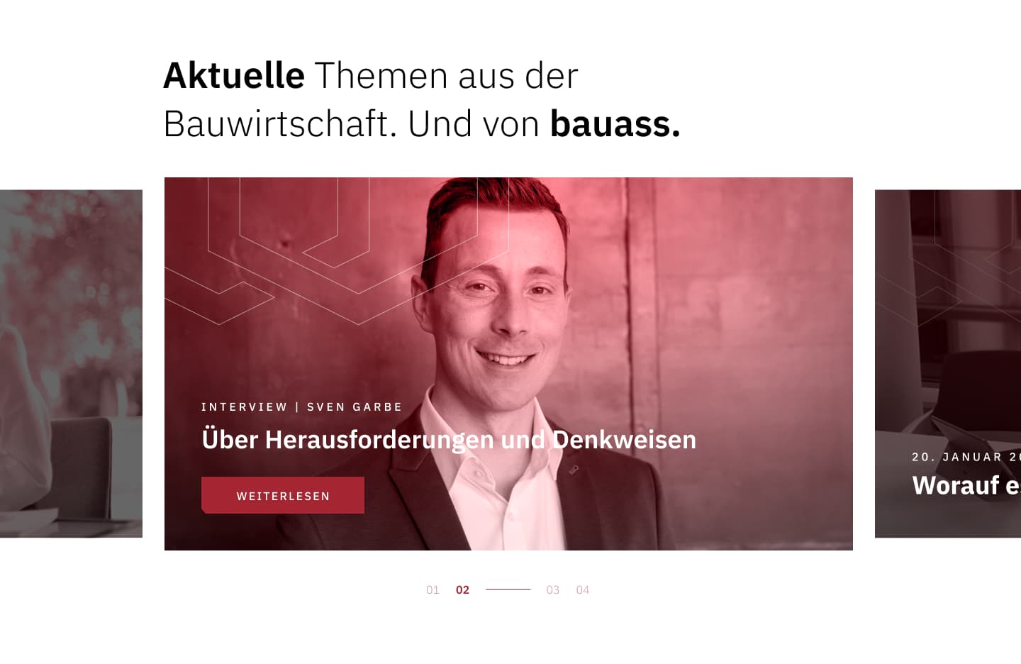 Sven Gäker im Interview über Herausforderungen und Denkweisen in der Bauwirtschaft