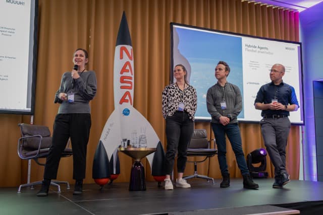 Panel-Diskussion beim MUUUH!nwalk 2025 mit vier Sprechern