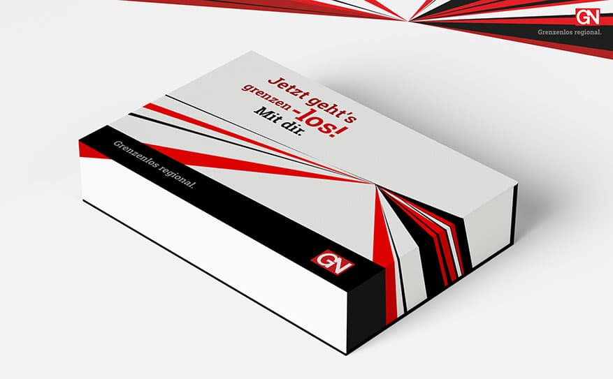 Employer-Branding-Paket für Grafschafter Nachrichten mit GN-Logo und Corporate Design