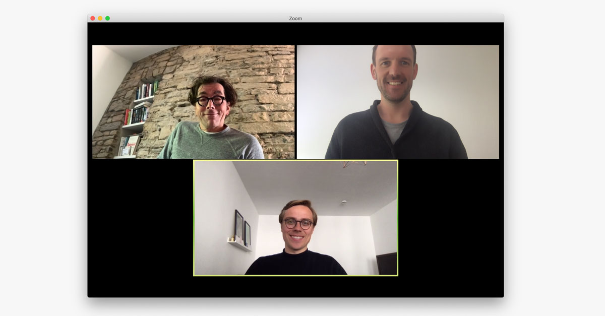 Zoom Capture Meeting zwischen MUUUH! und Future of Voice