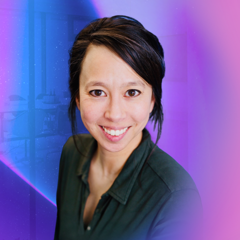 Katja Schlootz von Deutsche Glasfaser beim MUUUH!nwalk 2025.