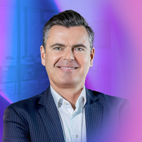 Prof. Dr. Oliver Thomas vom DFKI beim MUUUH!nwalk 2025.