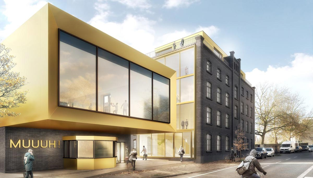 Hageloft 3d-Rendering Frontseite Lotter Straße Osnabrück