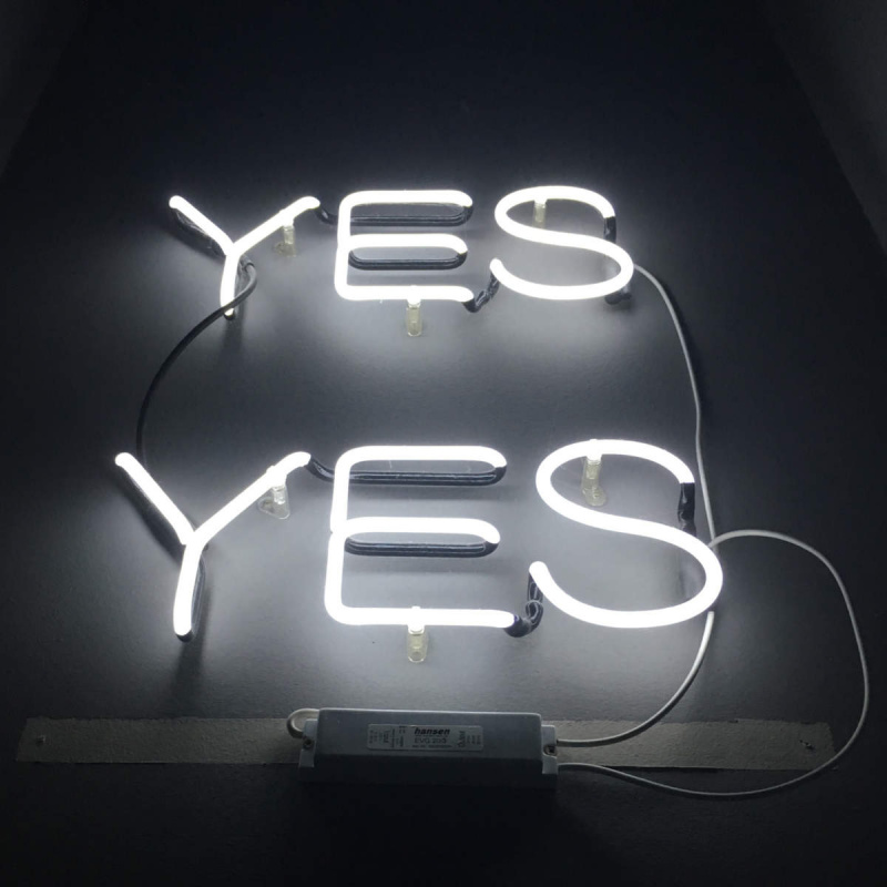 Neonreklame Yes Yes