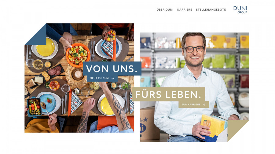 Startseite duni-karriere.de