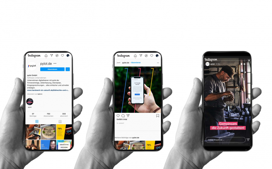 Neuer Social Media Auftritt von pylot