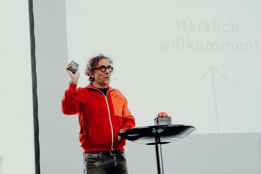 Jens Bormann auf der Bühne